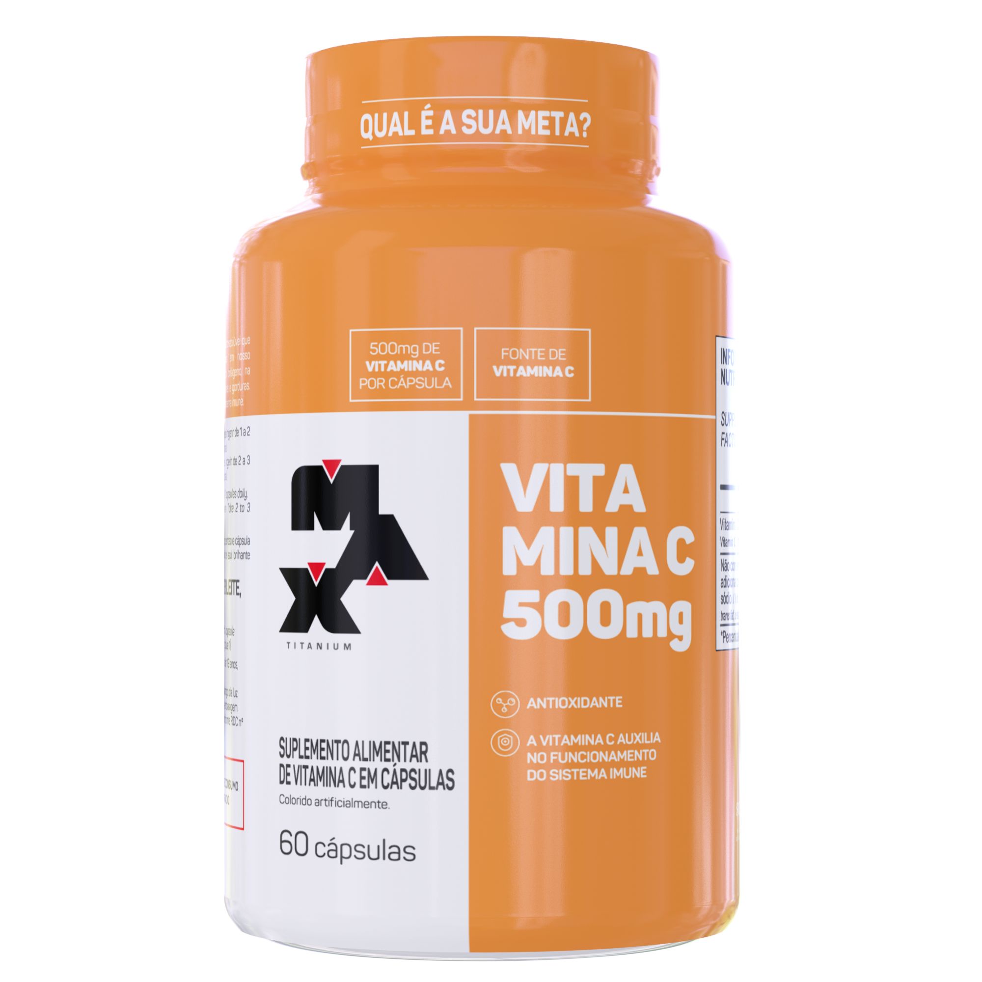 Vitamina C 500Mg - Max Titanium