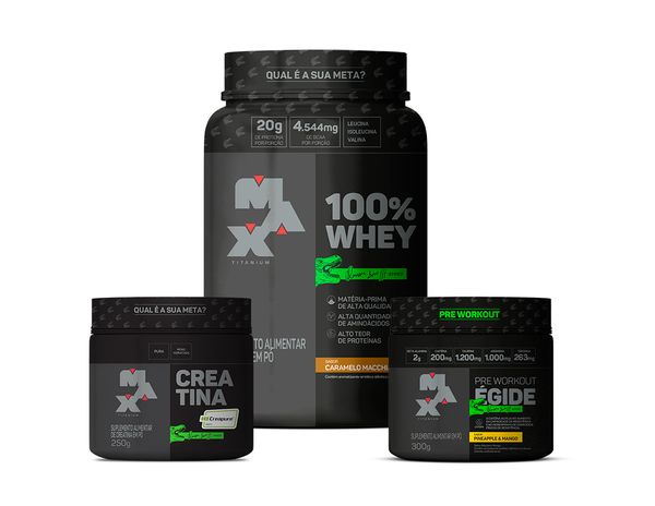 kit-se-quiser-sim--100--whey-caramelo-machiatto---creatina-creapure-250g---egide-300g-abacaxi-e-manga