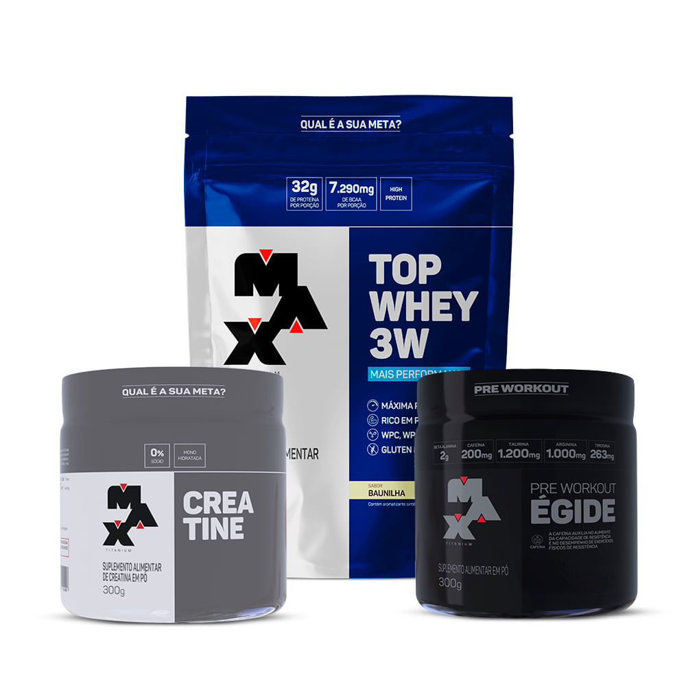 MAX-KIT-Creatina300-Egide-TopWhey-REFIL-BAUNILHA