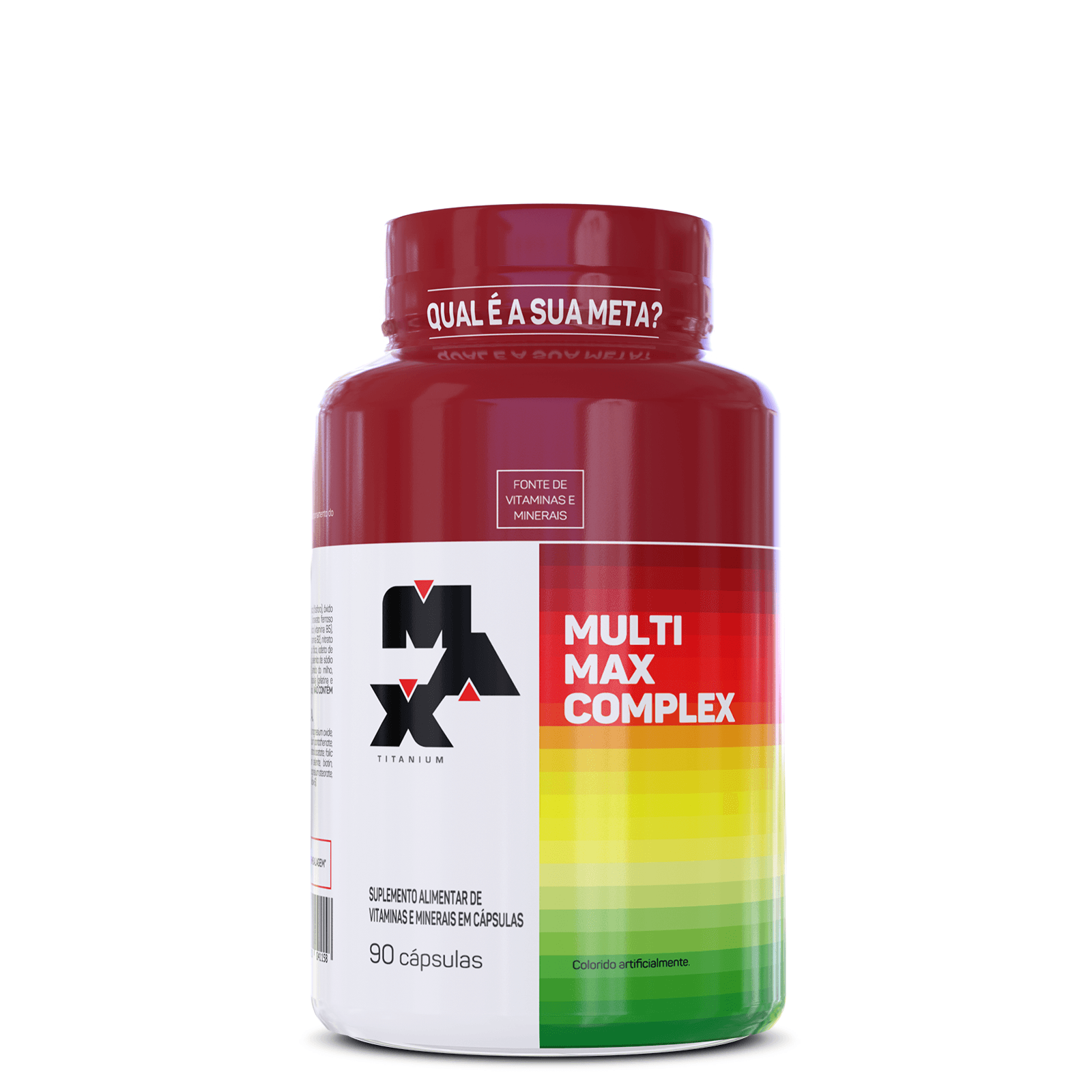 Multivitamínico Multimax Complex 90 Caps - Max Titanium