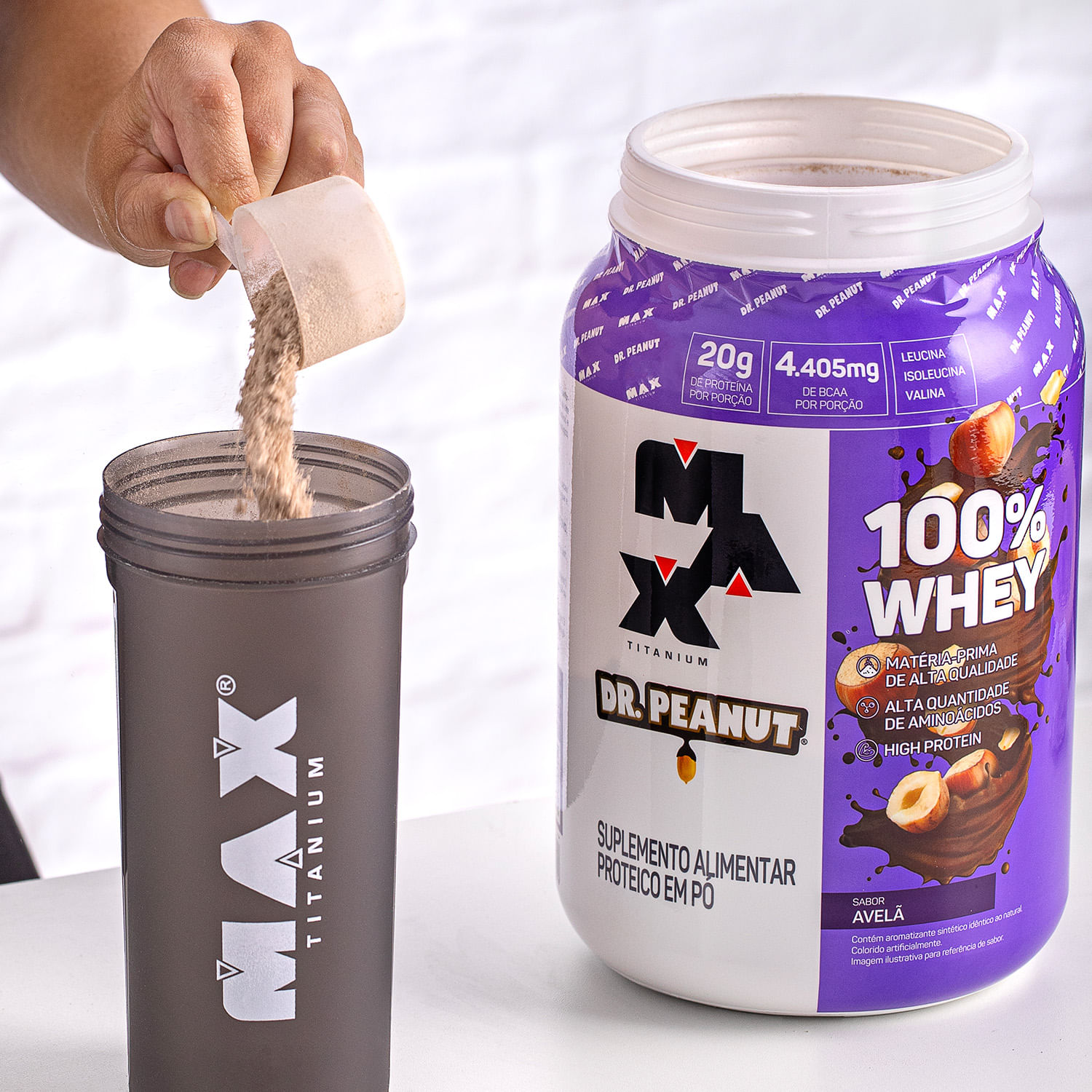 kit-100--whey-dr--peanut---creatina-100g-avela