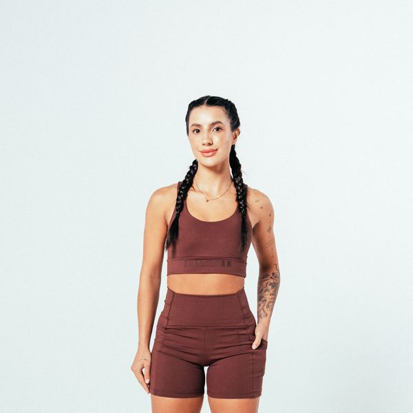 shorts-feminino-treino-com-bolso---marrom-tamanho-p---marrom