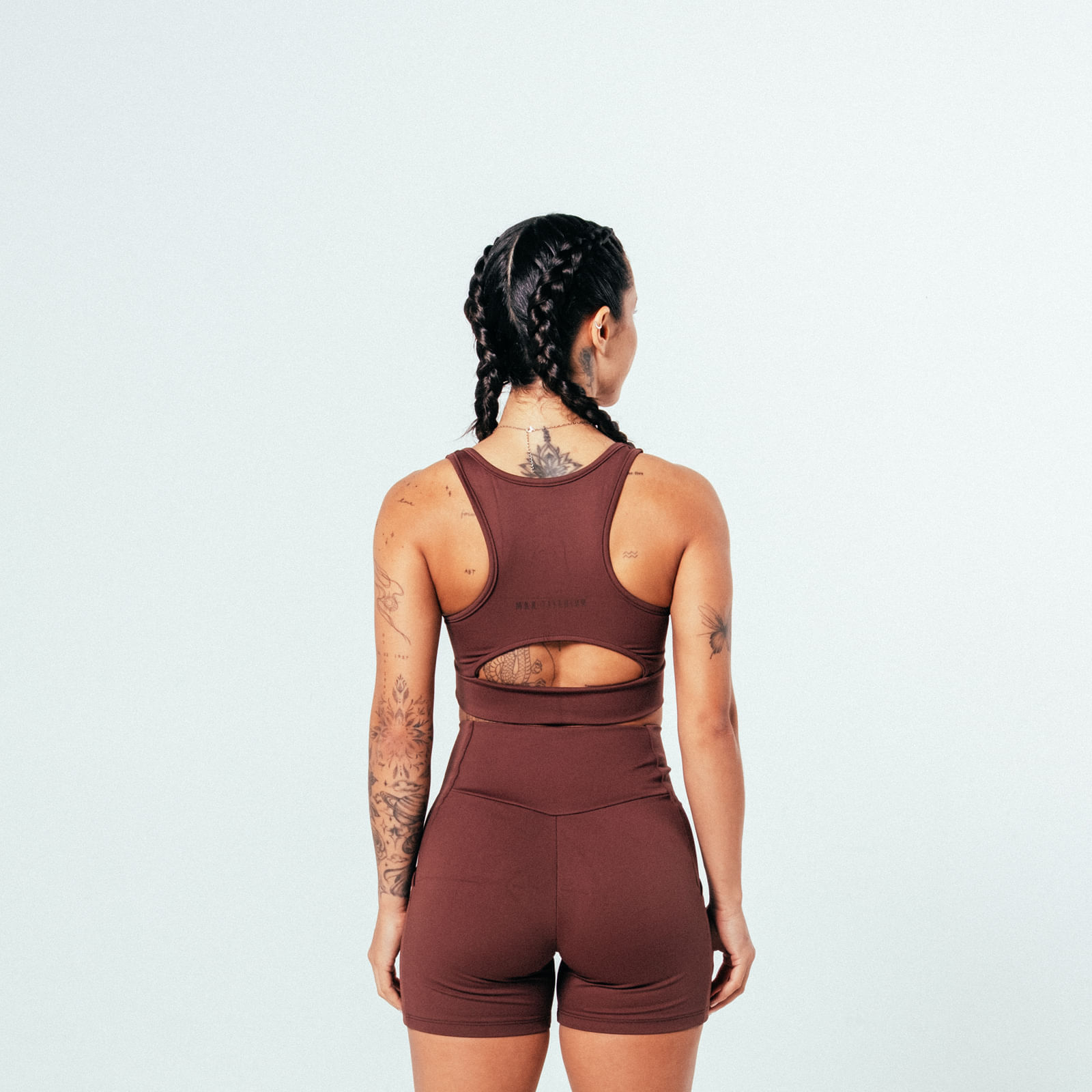 shorts-feminino-treino-com-bolso---marrom-tamanho-p---marrom