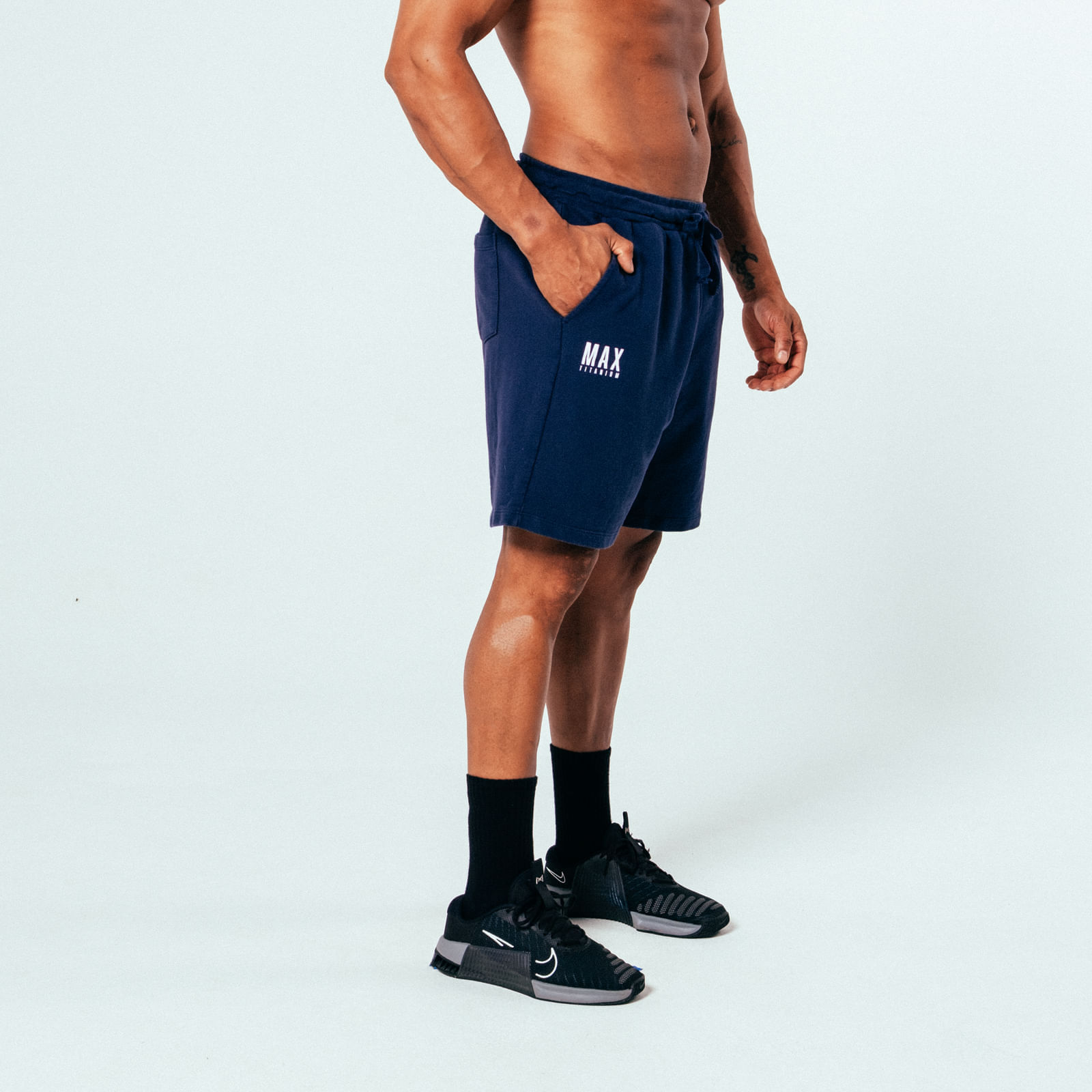 bermuda-masculina-de-moletom-premium---azul-marinho-tamanho-p---azul-marinho