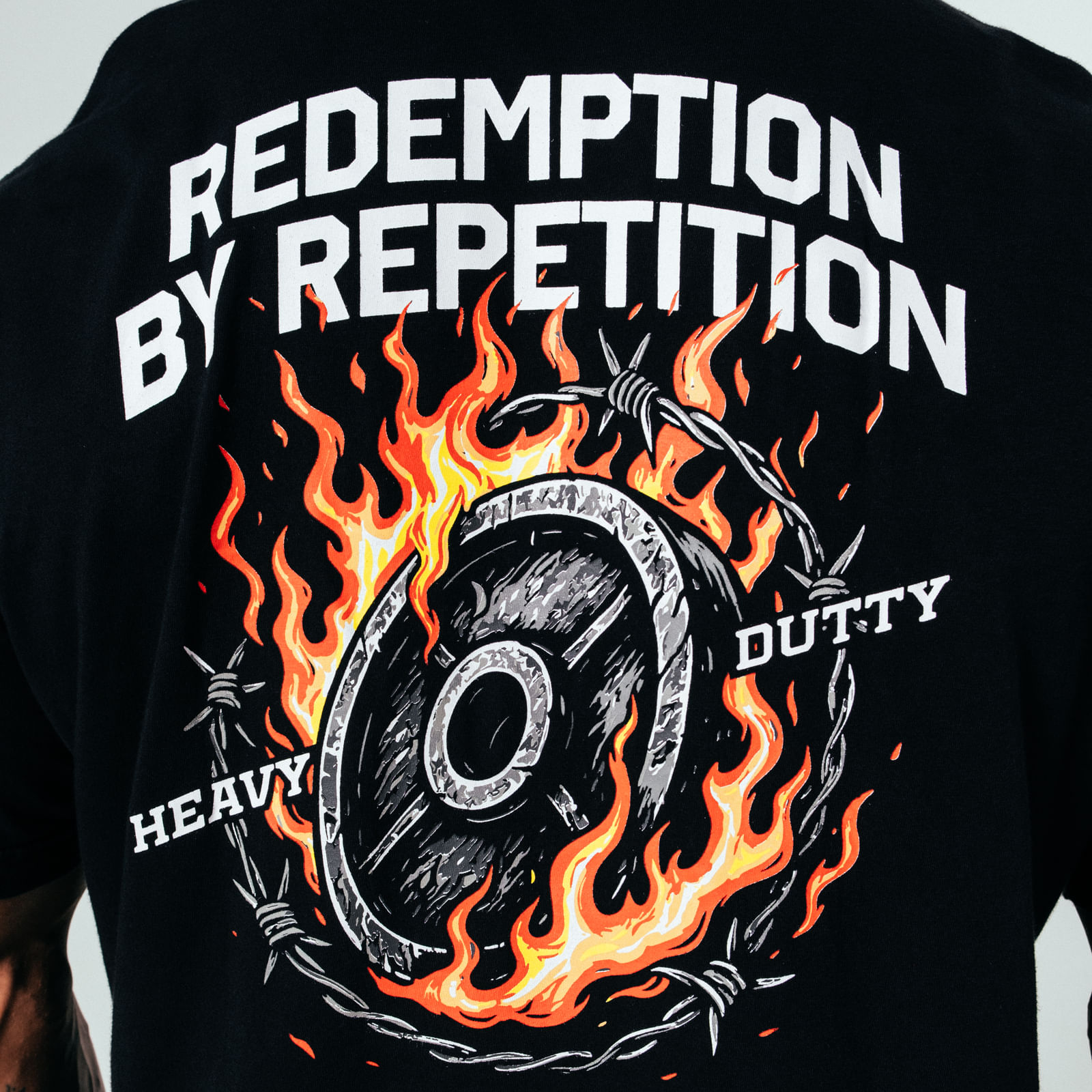 camiseta-masculina-oversized-redemption-tamanho-p---preta